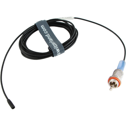 Voice Technologies VT403WATER Miniature Lavalier Microphone with WPMC Connector for Lectrosonics WM Transmitter (Black No Accessories)