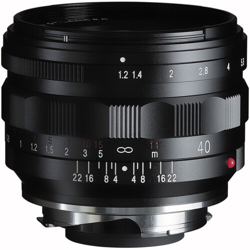 Voigtlander Nokton 40mm f/1.2 Aspherical II Lens (Leica M)