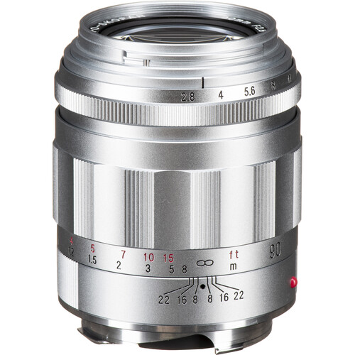 Voigtlander 90mm f/2.8 Apo-Skopar (Silver)