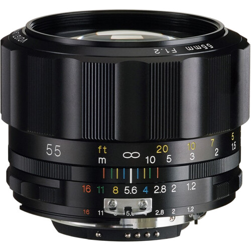 Voigtlander Nokton 55mm f/1.2 SL IIs Lens (Nikon AI-S)
