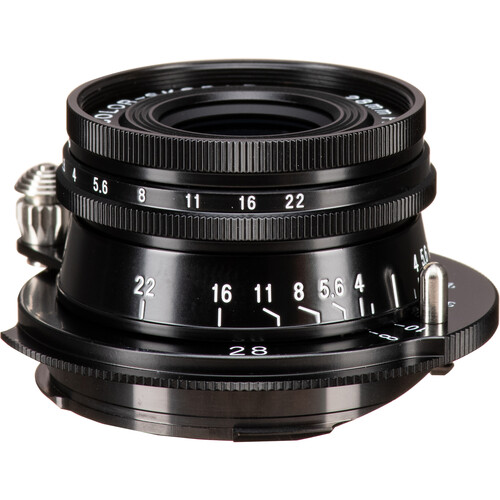 Voigtlander 28mm f/2.8 Color-Skopar Type I Aspherical Lens (Leica M Black)