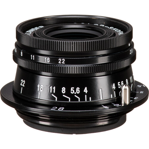 Voigtlander 28mm f/2.8 Color-Skopar Type L Aspherical Lens (Screw Mount Black)