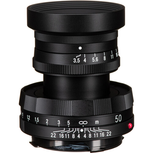 Voigtlander APO-LANTHAR 50mm f/3.5 Type I VM Lens (Leica M Matte Black)