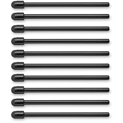 Wacom One Pen 2023 Edition Elastomer Nibs (Black 10-Pack)