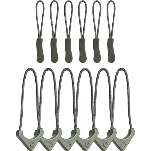 WANDRD Standard Zipper Puller (Wasatch Green 12-Pack)