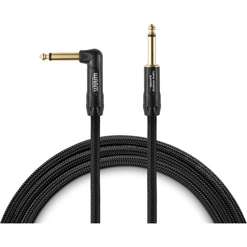 Warm Audio Premier Series Right-End to Straight-End Instrument Cable (10')