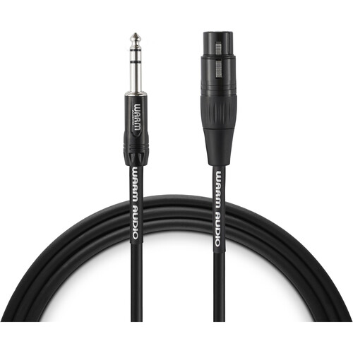 Warm Audio Pro Series XLR-F to TRS Cable (6')