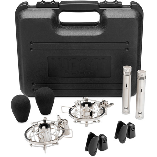Warm Audio WA-84 Small Diaphragm Condenser Microphone (Stereo Pair Nickel)