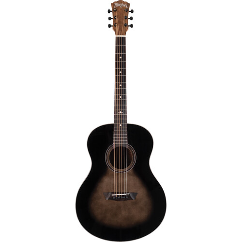 Washburn Novo S9 Bella Tono Studio Acoustic Guitar (Gloss Charcoal Burst)