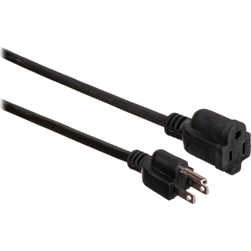 Watson AC Power Extension Cord (14 AWG Black 25')
