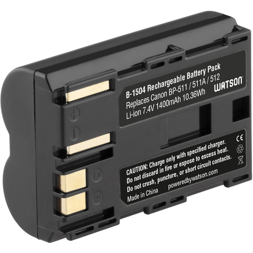Watson BP-511A Lithium-Ion Battery Pack (7.4V 1400mAh)