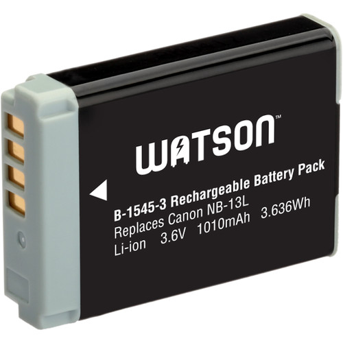 Watson NB-13L V3 Lithium-Ion Battery Pack (3.6V 1010mAh)
