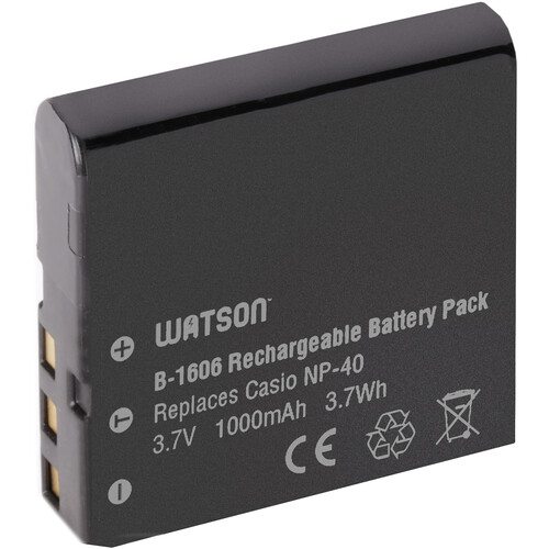 Watson NP-40 Lithium-Ion Battery Pack (3.7V 1000mAh)