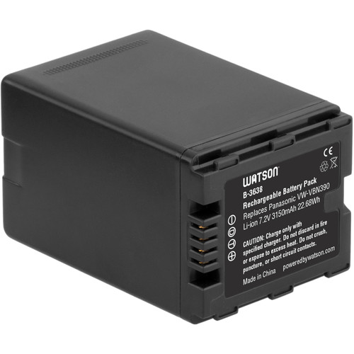 Watson VW-VBN390 Lithium-Ion Battery Pack (7.2V 3150mAh)