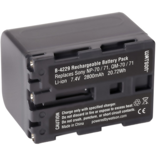 Watson NP-QM71D Lithium-Ion Battery Pack (7.4V 2800mAh)