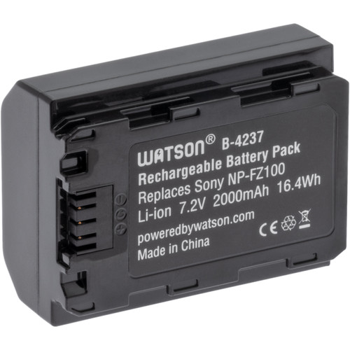 Watson NP-FZ100 Lithium-Ion Battery Pack B-4237 B&H Photo Video