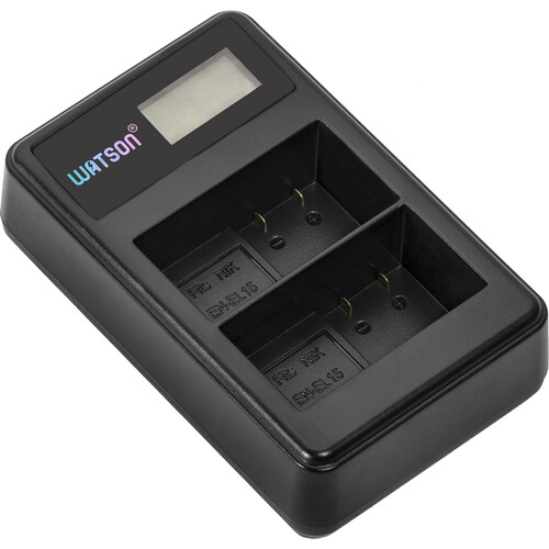 Watson Mini Duo USB-C Charger for Nikon EN-EL15 Batteries