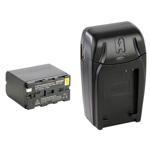 Watson NP-F975 Battery Kit with Compact AC/DC Charger