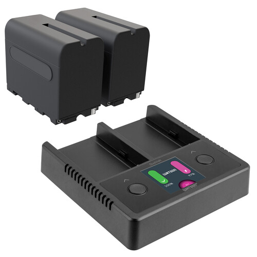 Watson NP-F975 Kit with 2 Batteries and DuoVolt Smart Charger