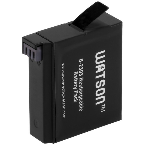 Watson Lithium-Ion Battery Pack for GoPro HERO4 (3.8V 1160mAh 2-Pack)