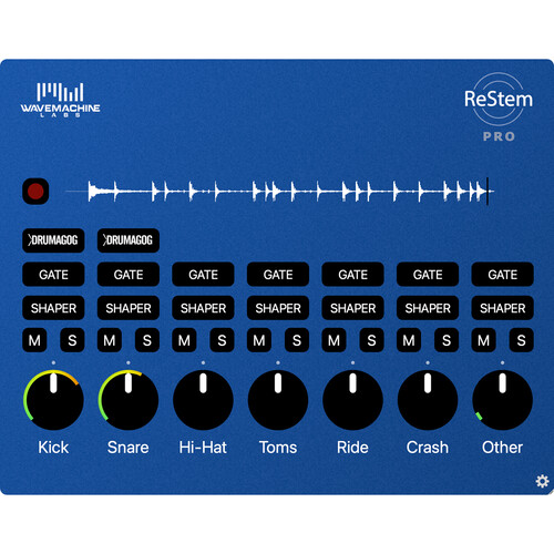 WaveMachine Labs ReStem Pro Drum Stem Separation Plug-In