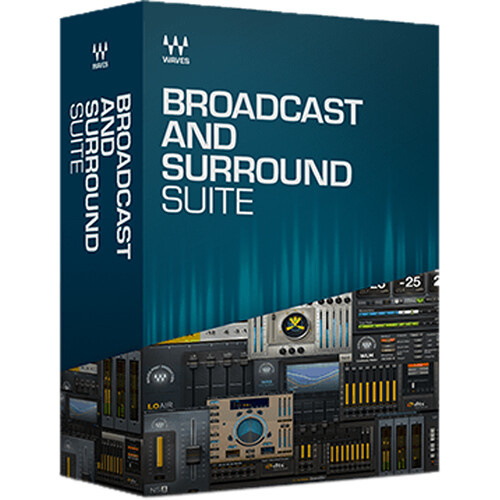 Waves Broadcast and Surround Suite Audio Streaming Plug-Ins