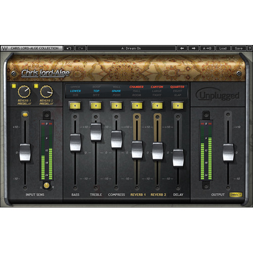 Waves CLA Unplugged - Processing Plug-In (Native/SoundGrid Download)