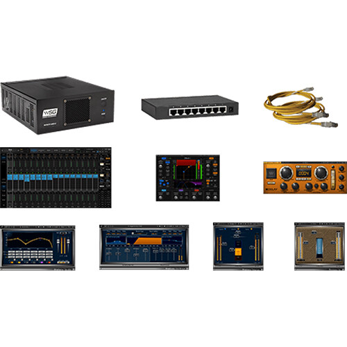 Waves SuperRack One-C Combo (2 RU Half-Rack)