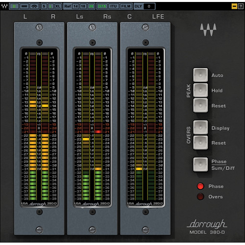 Waves Dorrough Surround - Surround Metering Plug-In (Native Download)
