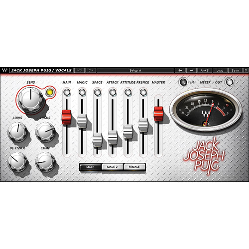 Waves JJP Vocals - Vocal Processing Plug-In (Native/SoundGrid Download)