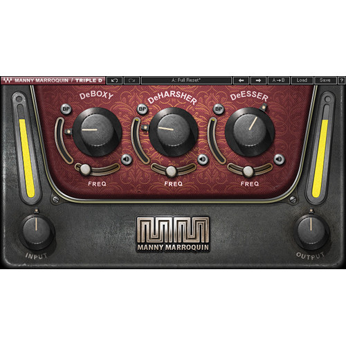 Waves Manny Marroquin Triple D - Vocal Cleanup Plug-In (Native/SoundGrid Download)