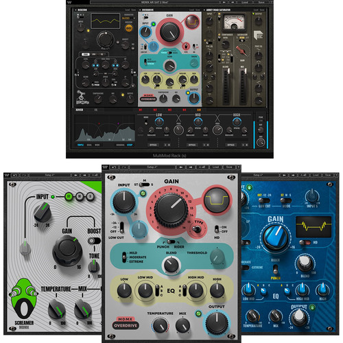 Waves MultiMod Rack + MDMX MultiBand FX Rack and Distortion Software (Download)