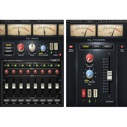 Waves NLS Non-Linear Summer - Classic Analog Console Modeling Plug-In (Native/SoundGrid Download)