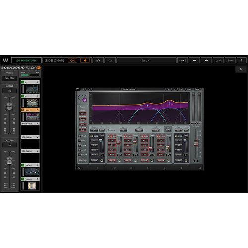 Waves SoundGrid Rack for VENUE - Rack Plug-In Software for VENUE | S6L Mixing Console (Yearly Subscription Download)