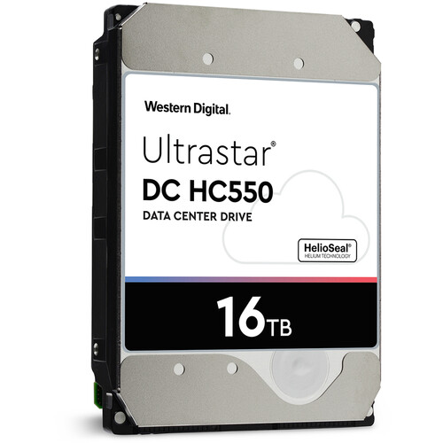 WD 16TB UltraStar DC HC550 7200 rpm SAS-3 3.5