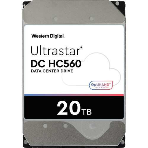 WD 20TB Ultrastar DC HC560 7200 rpm SAS