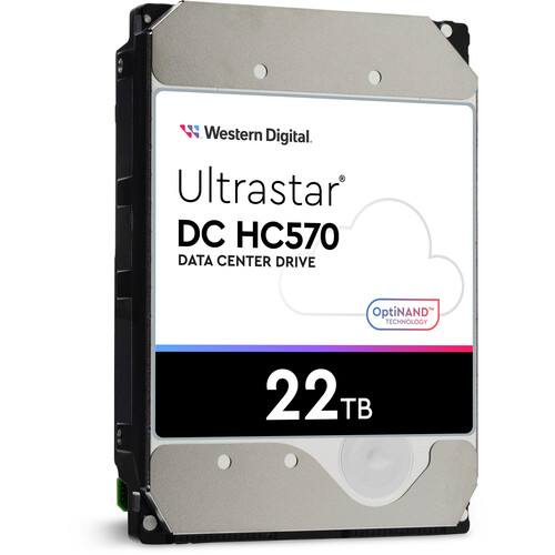 WD 22TB Ultrastar 7200 rpm SATA 3.5