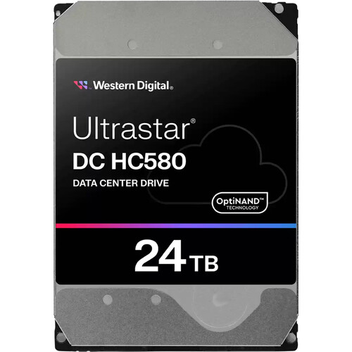 WD 24TB Ultrastar DC HC580 7200 rpm SAS III 3.5