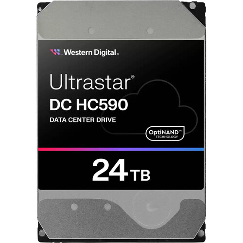 WD 24TB Ultrastar DC HC590 7200 rpm SATA III 3.5
