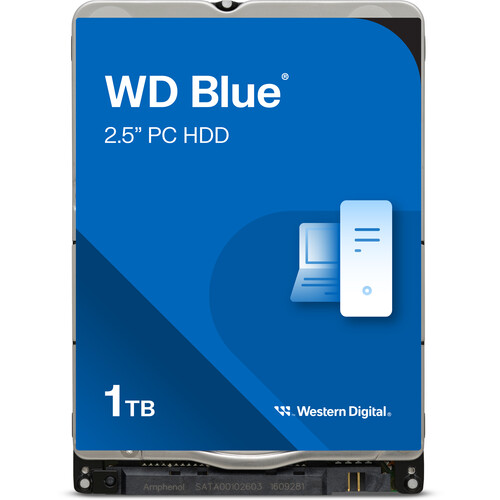 WD 1TB Blue 5400 rpm SATA III 2.5