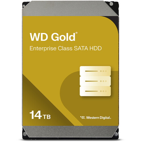 WD 14TB Gold 7200 rpm SATA III 3.5