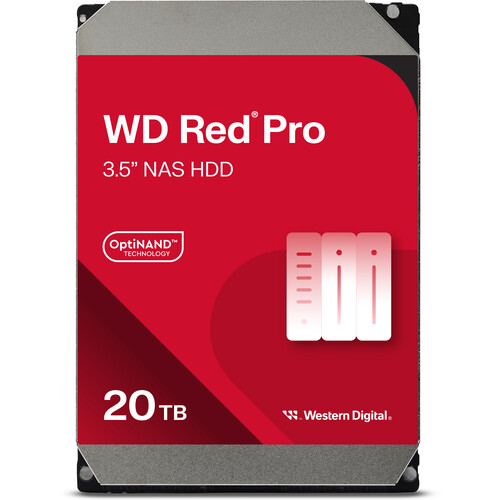 WD 20TB Red Pro 7200 rpm SATA III 3.5