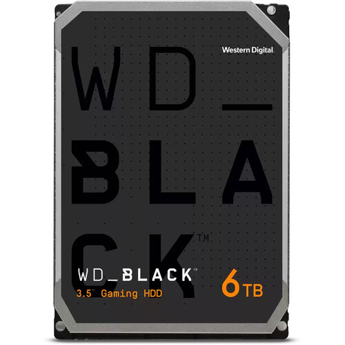 WD 6TB WD_BLACK 7200 rpm SATA III 3.5