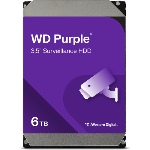 WD 6TB Purple SATA III 3.5