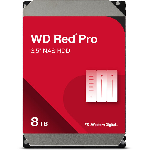 WD 8TB Red Pro 7200 rpm SATA III 3.5