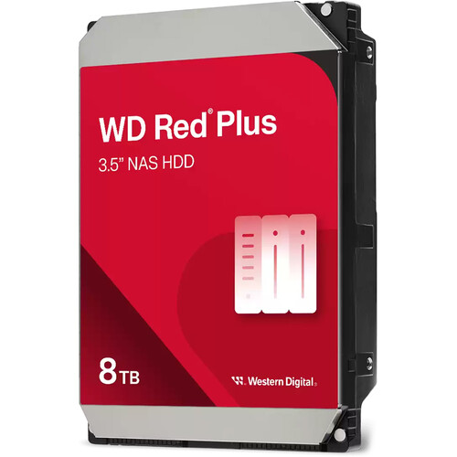 WD 8TB Red Plus 5640 rpm SATA III 3.5
