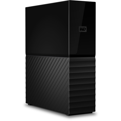 Western Digital 8TB My Book Desktop External Hard Drive, USB 3.0, External HDD with Password Protection and Backup Software - WDBBGB0080HBK-NESN product image
