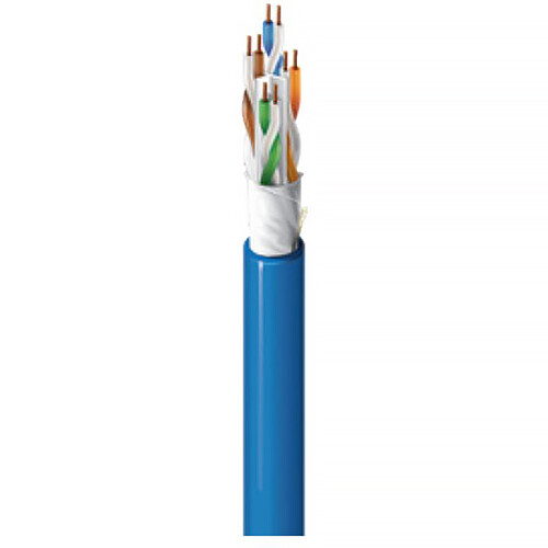 West Penn Wire 254346AF Cat 6a Bulk Ethernet Cable (1000' White)