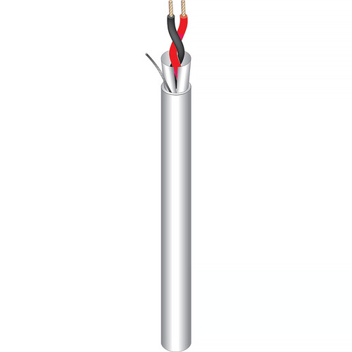 West Penn 293 18 AWG 2-Conductor Shielded Cable (1000' Gray)