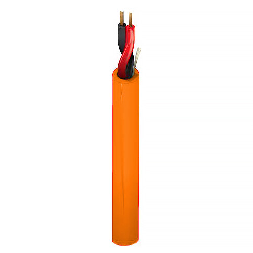 West Penn 2-Conductor Unshielded Fire Alarm Cable (1000' Orange)
